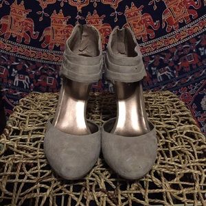 Grey heels
